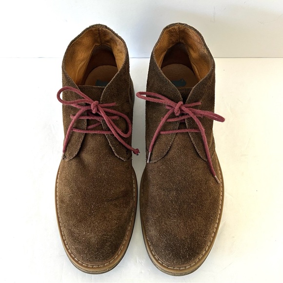 Nordstrom 1901 Suede Canyon Chukka Boot Desert Chocolate Brown  Academia Size 9 - Picture 4 of 13